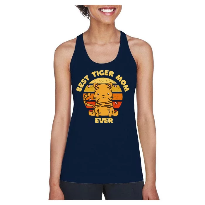 Best Tiger Mom Ever Women's Racerback Tank