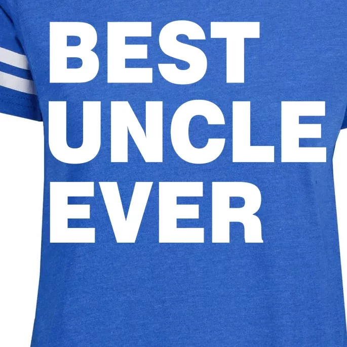 Best Uncle Ever Enza Ladies Jersey Football T-Shirt