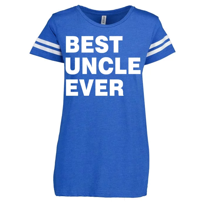 Best Uncle Ever Enza Ladies Jersey Football T-Shirt