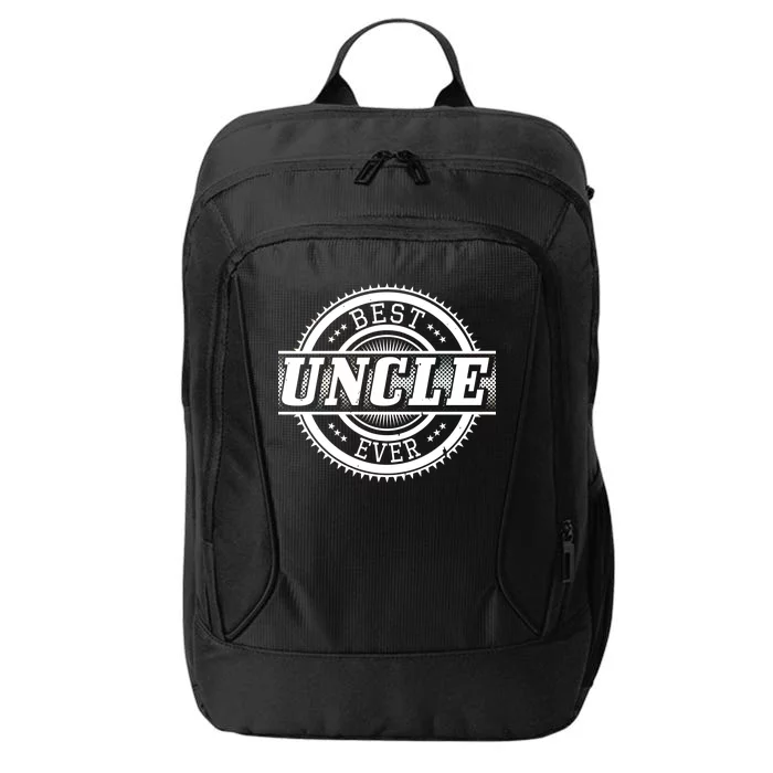 Best Uncle Ever Badge City Backpack