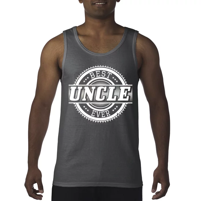 Best Uncle Ever Badge Tank Top