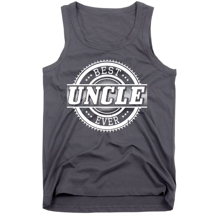 Best Uncle Ever Badge Tank Top