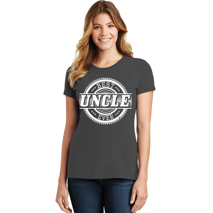 Best Uncle Ever Badge Women's T-Shirt