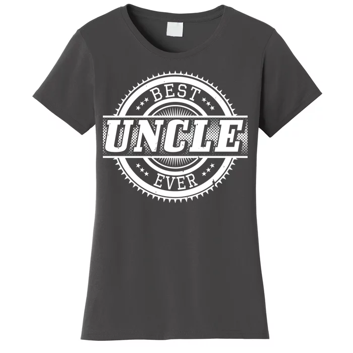 Best Uncle Ever Badge Women's T-Shirt