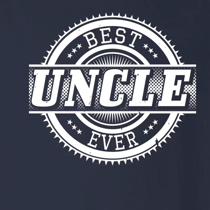 Best Uncle Ever Badge Toddler Long Sleeve Shirt