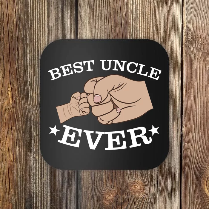 Best Uncle Ever Fist Bump Coaster