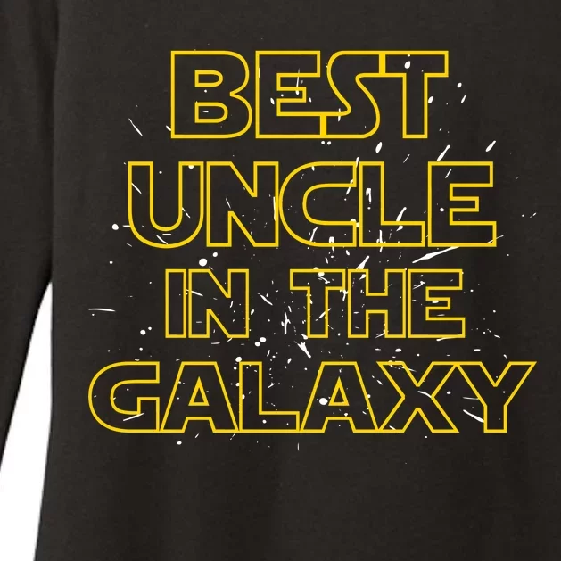 Best Uncle In The Galaxy Womens CVC Long Sleeve Shirt