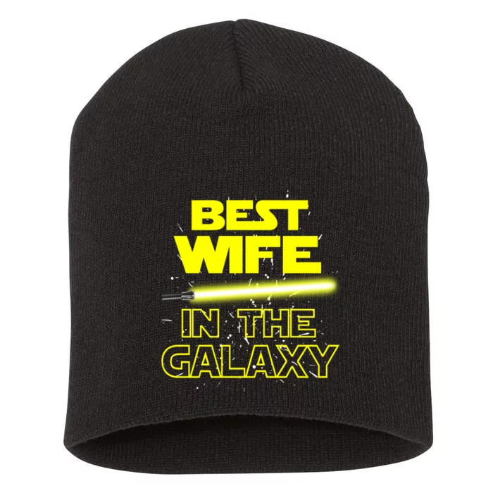 Best Wife In The Galaxy Short Acrylic Beanie