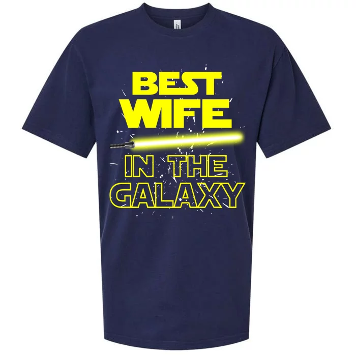 Best Wife In The Galaxy Sueded Cloud Jersey T-Shirt