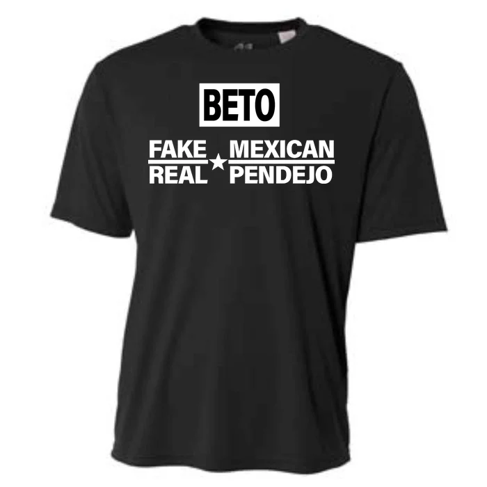 Beto Fake Mexican Real Pendejo Cooling Performance Crew T-Shirt