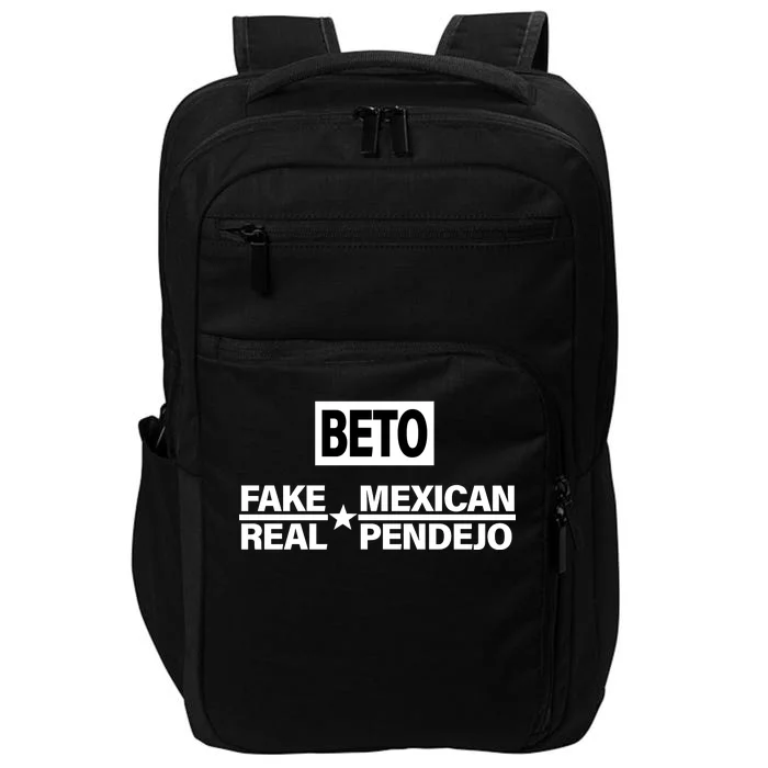 Beto Fake Mexican Real Pendejo Impact Tech Backpack