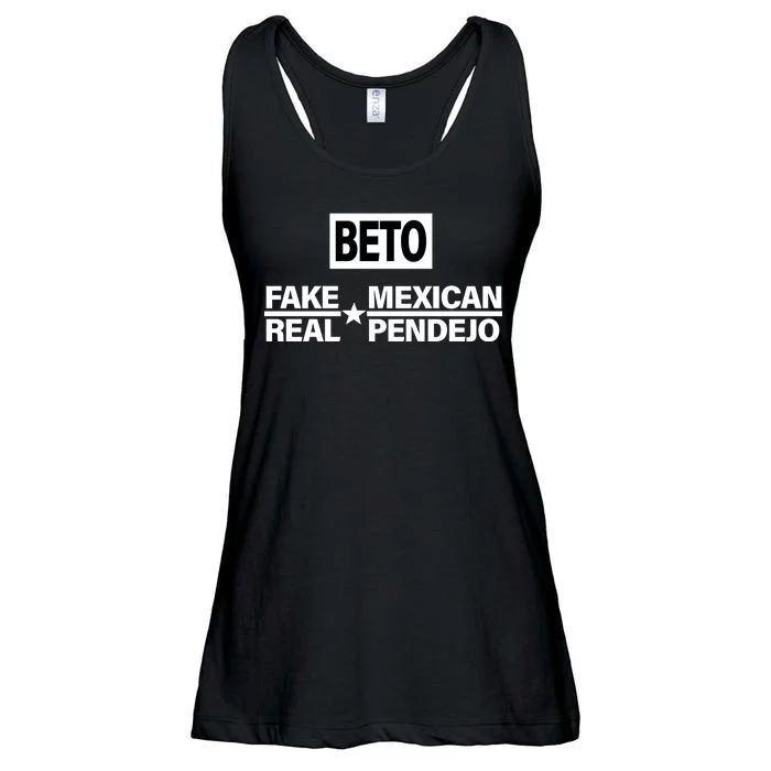 Beto Fake Mexican Real Pendejo Ladies Essential Flowy Tank