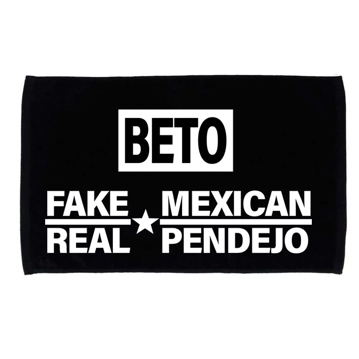 Beto Fake Mexican Real Pendejo Microfiber Hand Towel