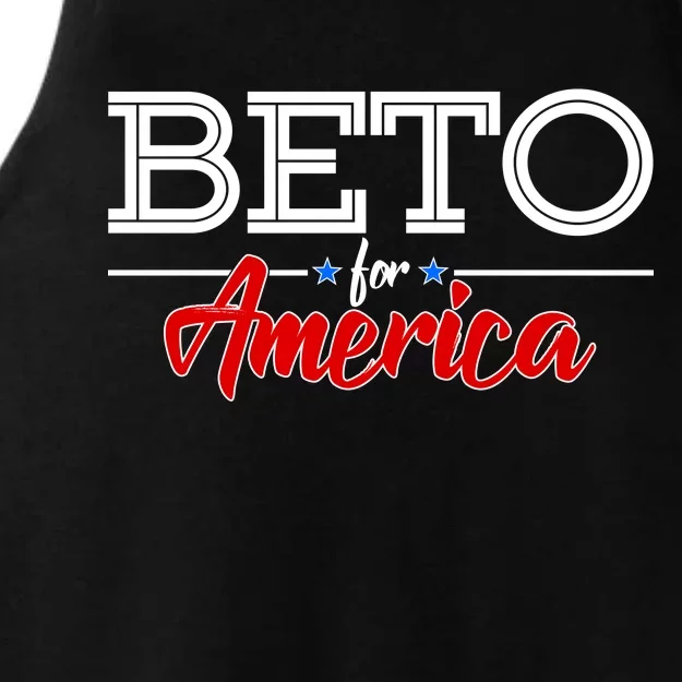 Beto For America Ladies Tri-Blend Wicking Tank