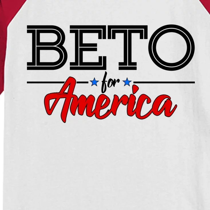 Beto For America Kids Colorblock Raglan Jersey