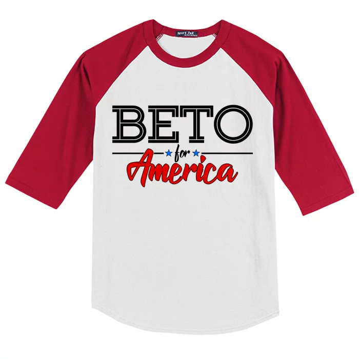 Beto For America Kids Colorblock Raglan Jersey