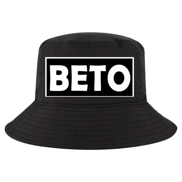 Beto For President Simple Logo Cool Comfort Performance Bucket Hat