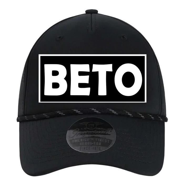 Beto For President Simple Logo Performance The Dyno Cap