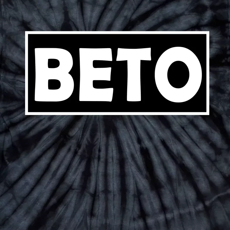 Beto For President Simple Logo Tie-Dye T-Shirt