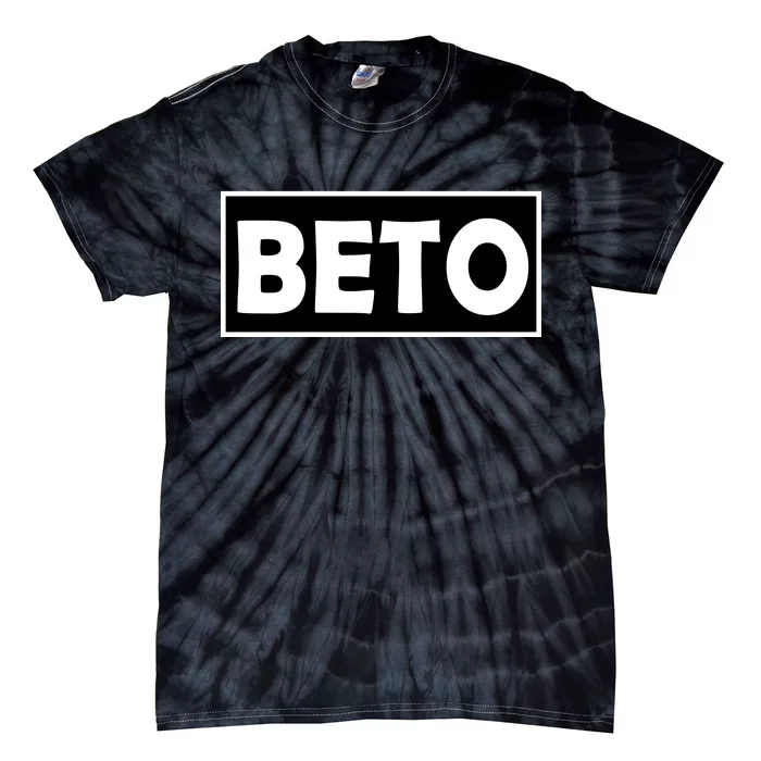 Beto For President Simple Logo Tie-Dye T-Shirt