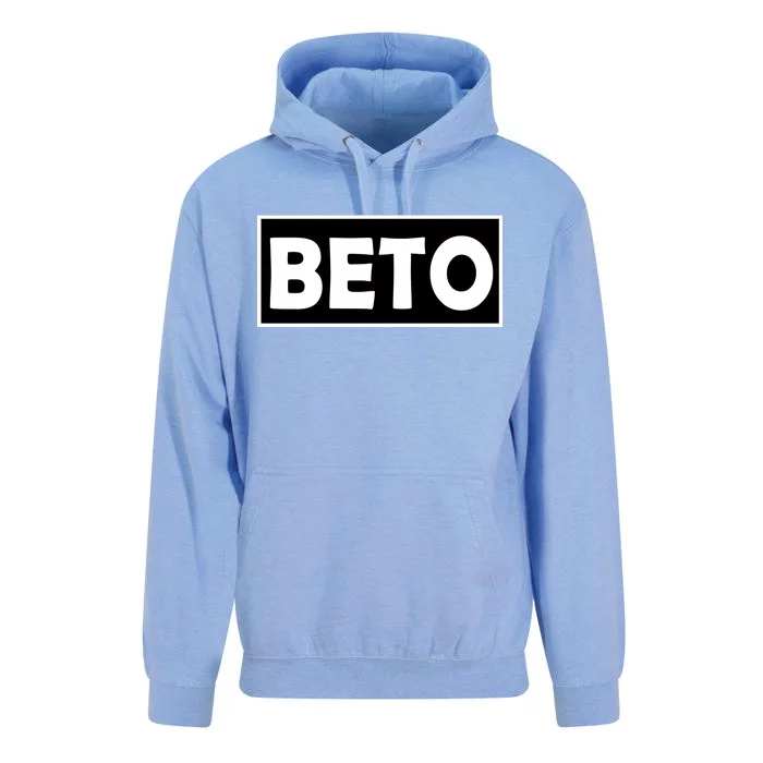 Beto For President Simple Logo Unisex Surf Hoodie