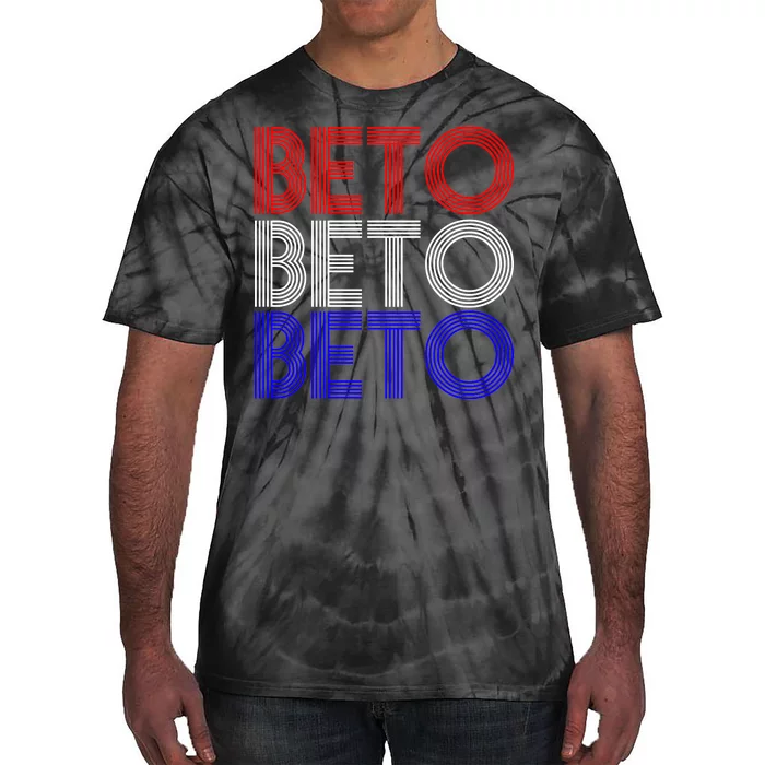 Beto For Senate Texas Election Retro Tie-Dye T-Shirt