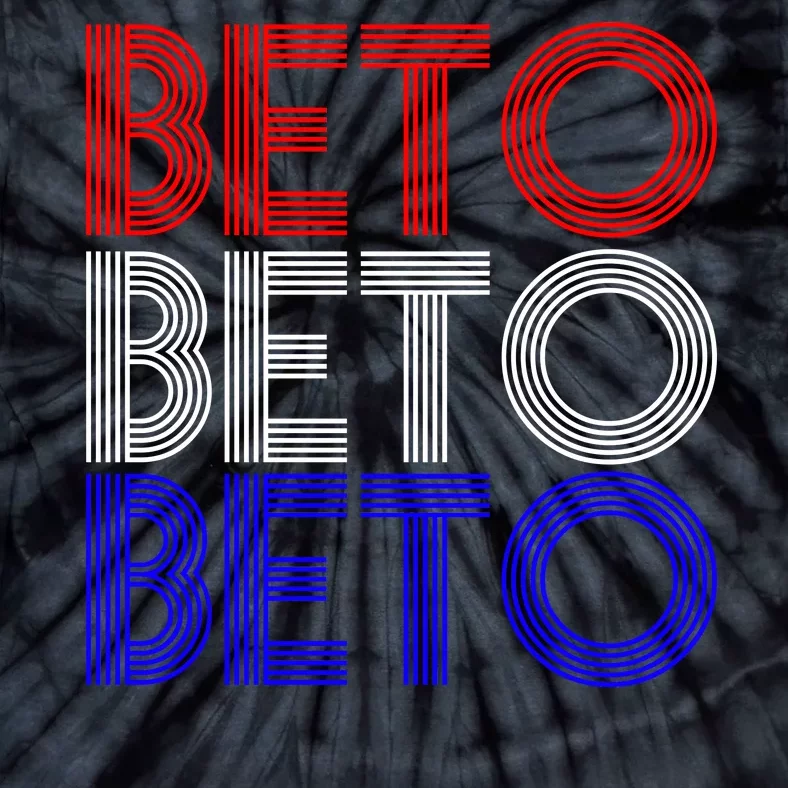 Beto For Senate Texas Election Retro Tie-Dye T-Shirt