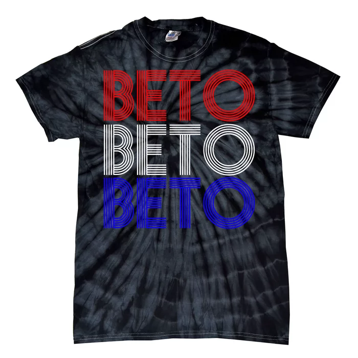 Beto For Senate Texas Election Retro Tie-Dye T-Shirt