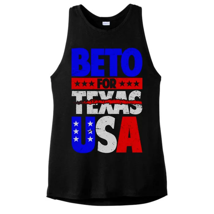 Beto For USA Ladies Tri-Blend Wicking Tank