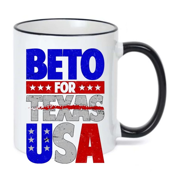 Beto For USA Black Color Changing Mug