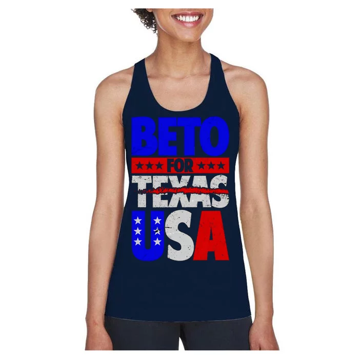 Beto For USA Women's Racerback Tank