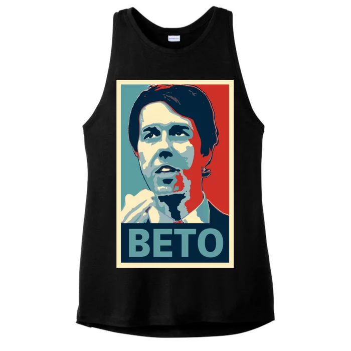 Beto O'Rourke Democrat Senate Texas Vote Supporters Ladies Tri-Blend Wicking Tank