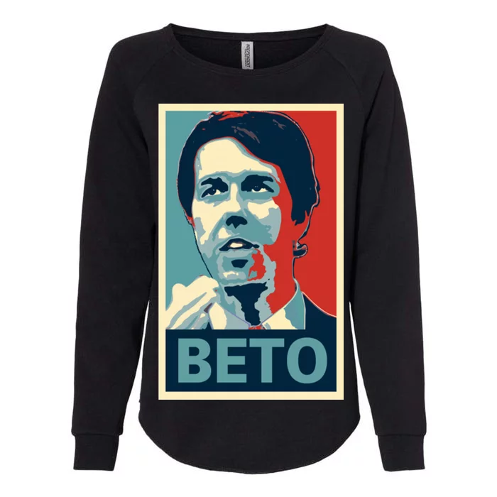 Beto O'Rourke Democrat Senate Texas Vote Supporters Womens California Wash Sweatshirt