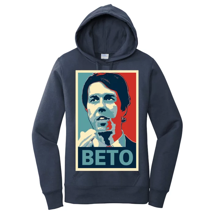 Beto O'Rourke Democrat Senate Texas Vote Supporters Women's Pullover Hoodie