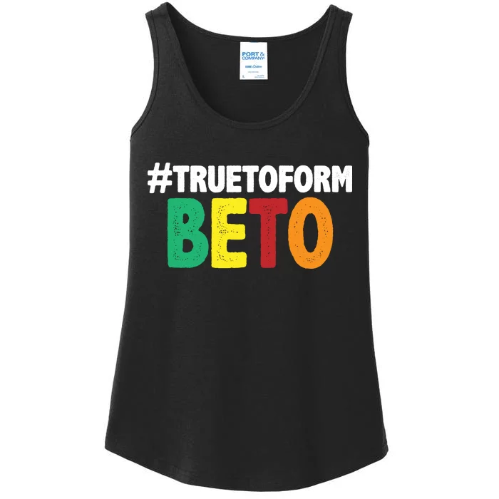 Beto O'Rourke True To Form Ladies Essential Tank