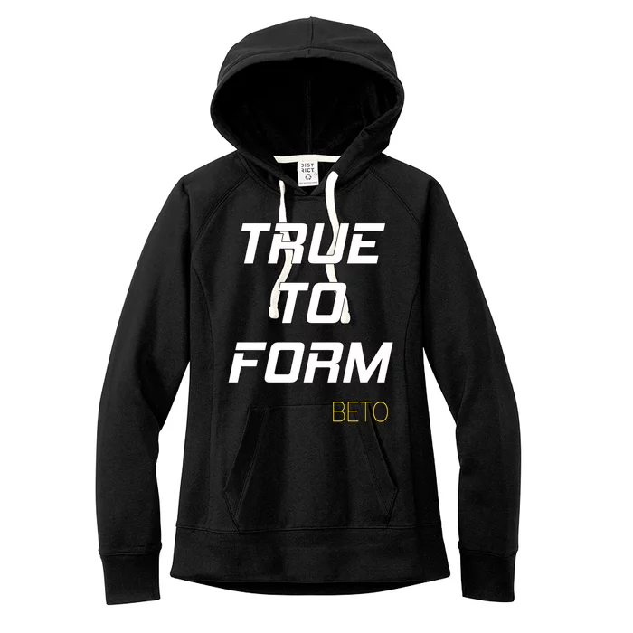 Beto True to Form Women's Fleece Hoodie