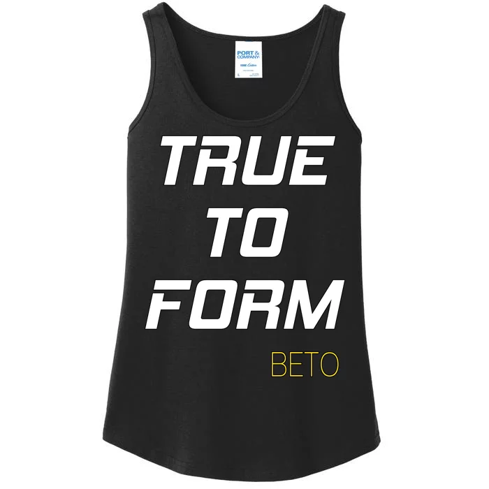 Beto True to Form Ladies Essential Tank