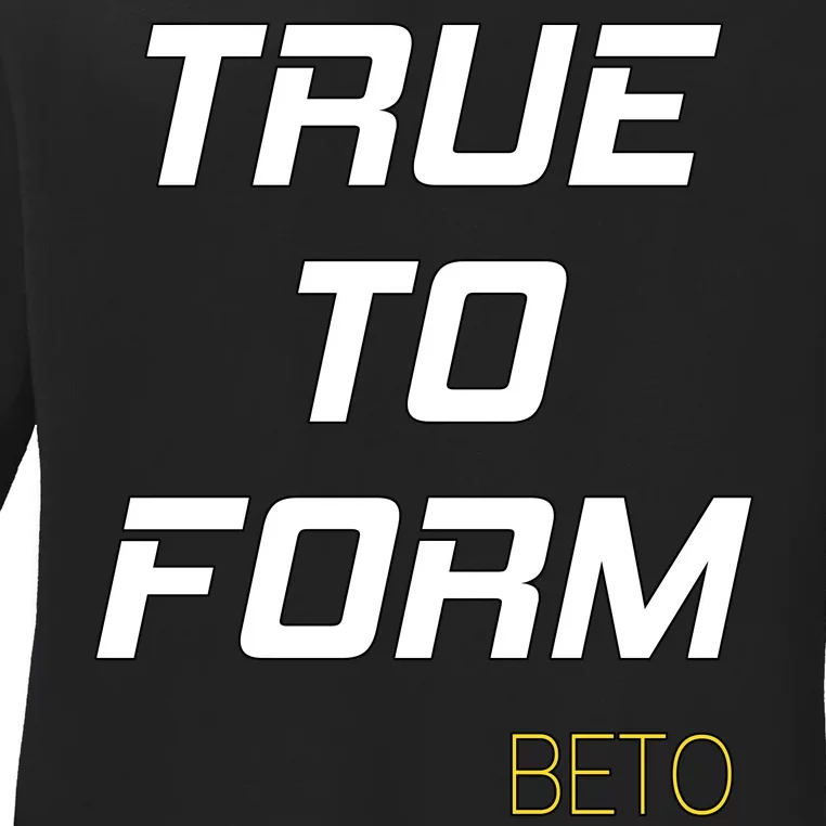 Beto True to Form Ladies Long Sleeve Shirt