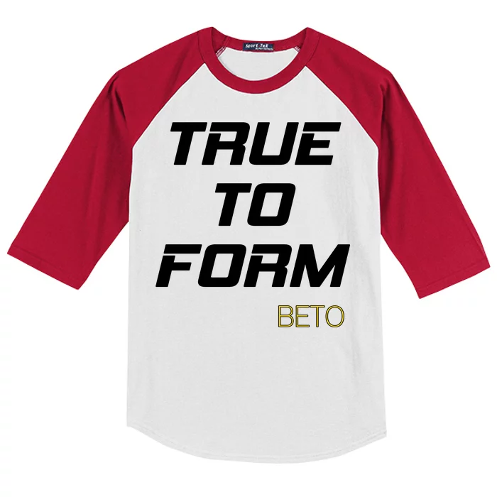 Beto True to Form Kids Colorblock Raglan Jersey