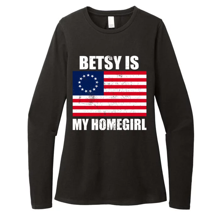 Betsy Is My Homegirl Womens CVC Long Sleeve Shirt