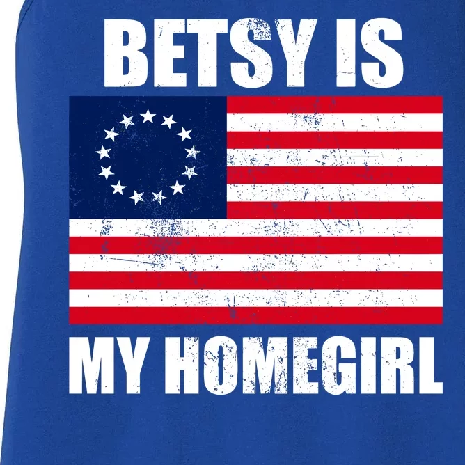 Betsy Is My Homegirl Women's Racerback Tank