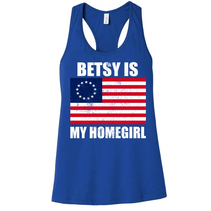 Betsy Is My Homegirl Women's Racerback Tank