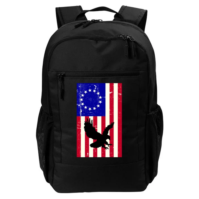 Betsy Ross 4th Of July American Flag Daily Commute Backpack