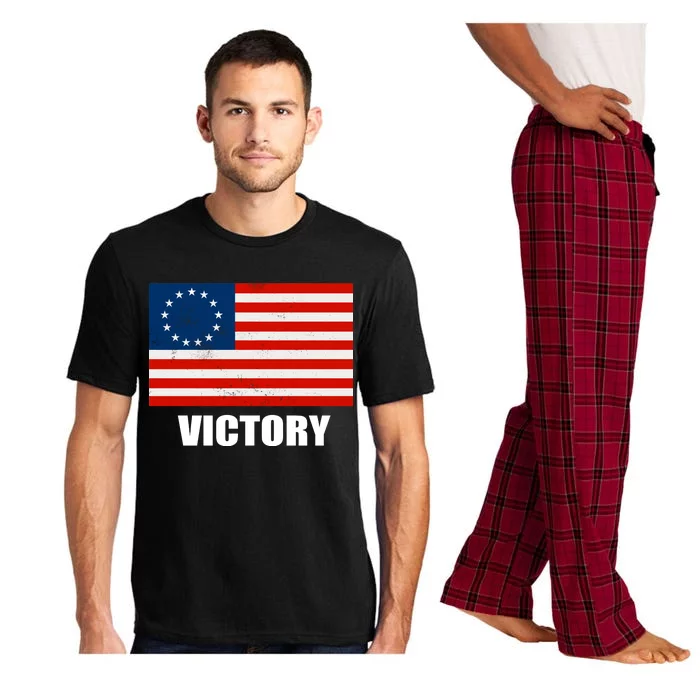 Betsy Ross American Victory Flag Pajama Set