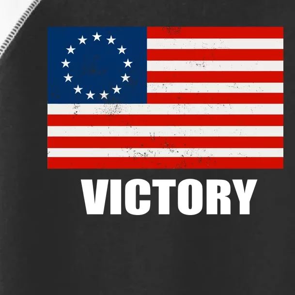 Betsy Ross American Victory Flag Toddler Fine Jersey T-Shirt