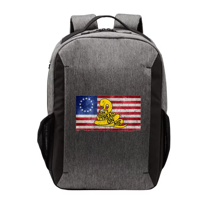 Betsy Ross Don't Trend On Me Snake Vector Backpack