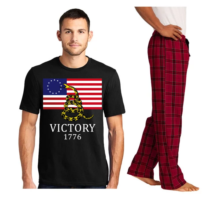 Betsy Ross Flag Don't Tread On Me 13 Colonies Pajama Set