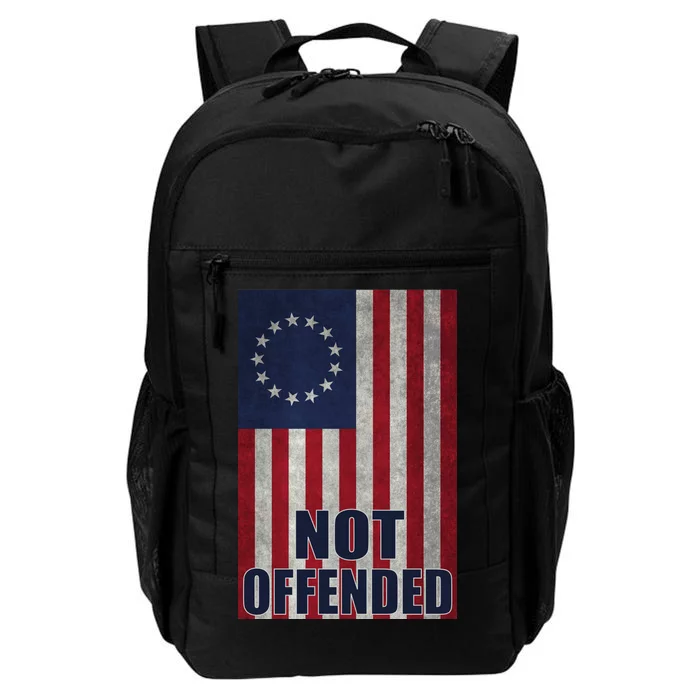 Betsy Ross Flag Not Offended 13 Stars For Protesters Daily Commute Backpack