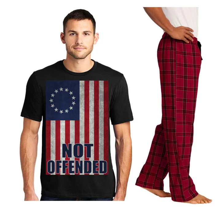 Betsy Ross Flag Not Offended 13 Stars For Protesters Pajama Set