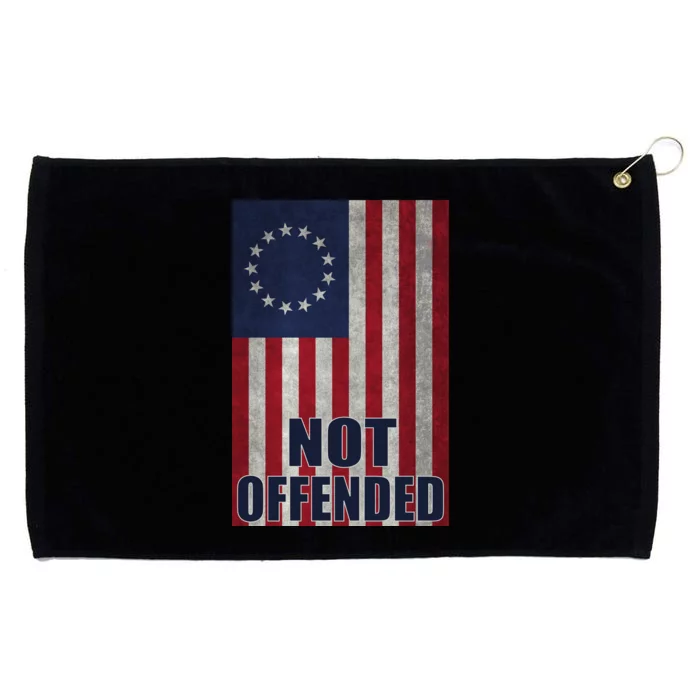 Betsy Ross Flag Not Offended 13 Stars For Protesters Grommeted Golf Towel